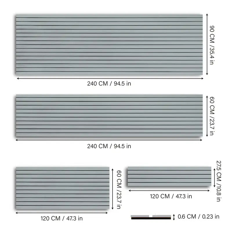 High-quality light grey EVA Marine floor, self-adhesive anti-slip pad