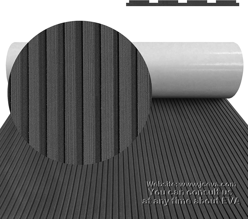 Luxury EVA Yacht Mat – Premium Black EVA Decking for Yachts and Marine Flooring