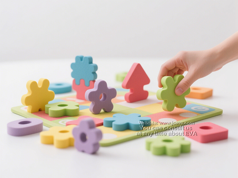 Molded EVA Toy Component – Soft & Safe EVA Foam Puzzle Parts for Kids Toys