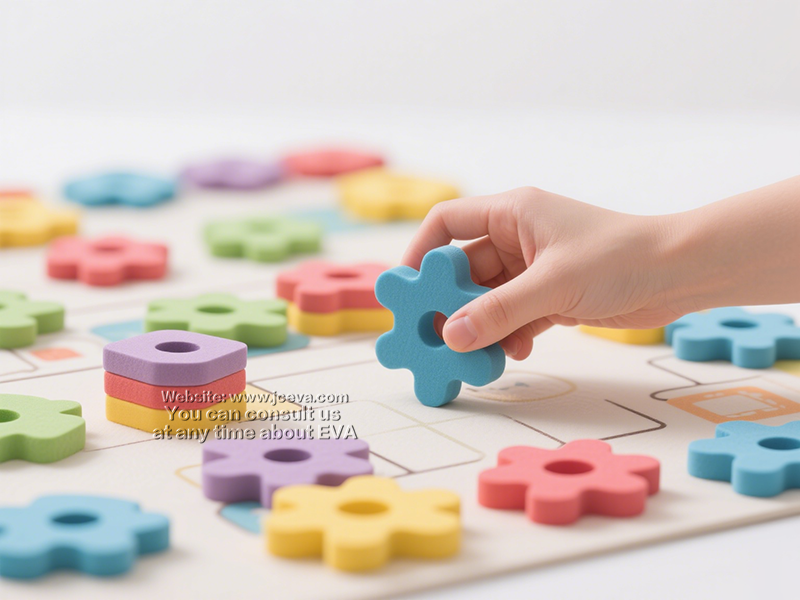Molded EVA Toy Component – Soft & Safe EVA Foam Puzzle Parts for Kids Toys