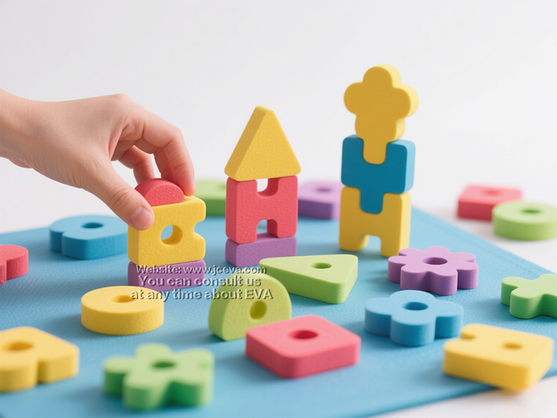 Molded EVA Toy Component – Soft & Safe EVA Foam Puzzle Parts for Kids Toys