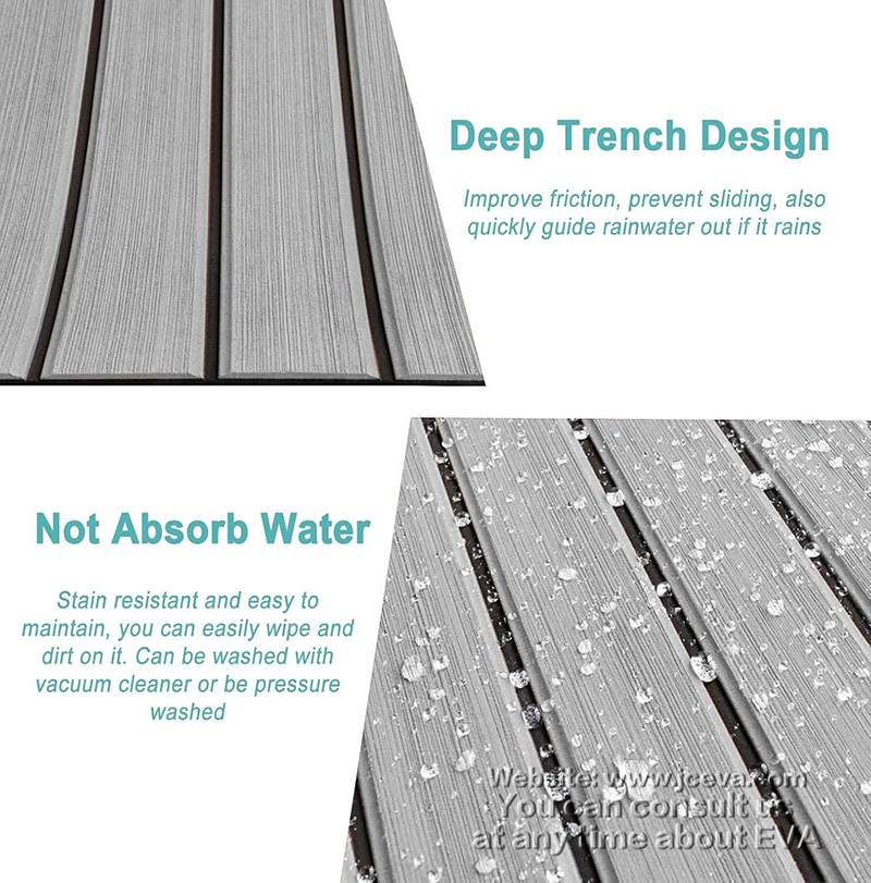 Self-Adhesive EVA Boat Mat – Customizable EVA Foam Mat with Strong Marine Adhesive Backing