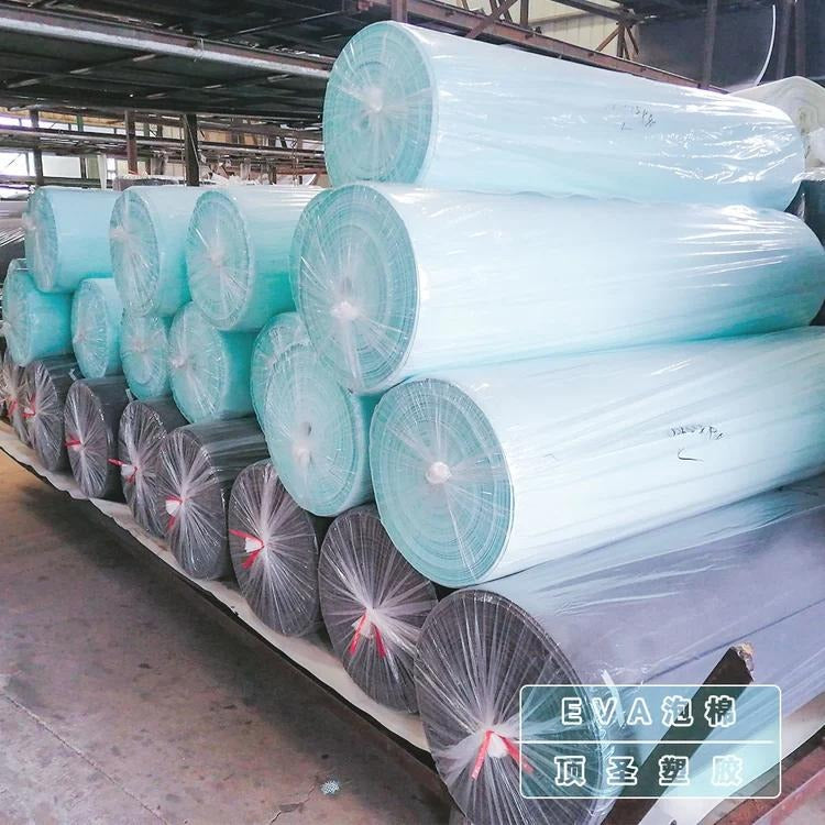 Colored closed cell EVA sheets