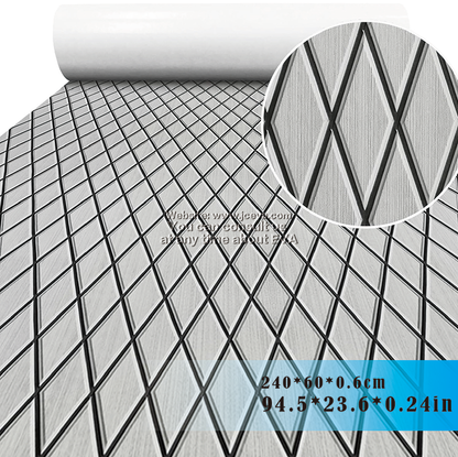 EVA Diamond Pattern Deck Mat – Textured Anti-Slip EVA Foam Flooring for Boats & Yachts