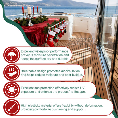 Non-Slip Yacht Mat for Christmas Decoration