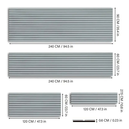 High-quality light grey EVA Marine floor, self-adhesive anti-slip pad