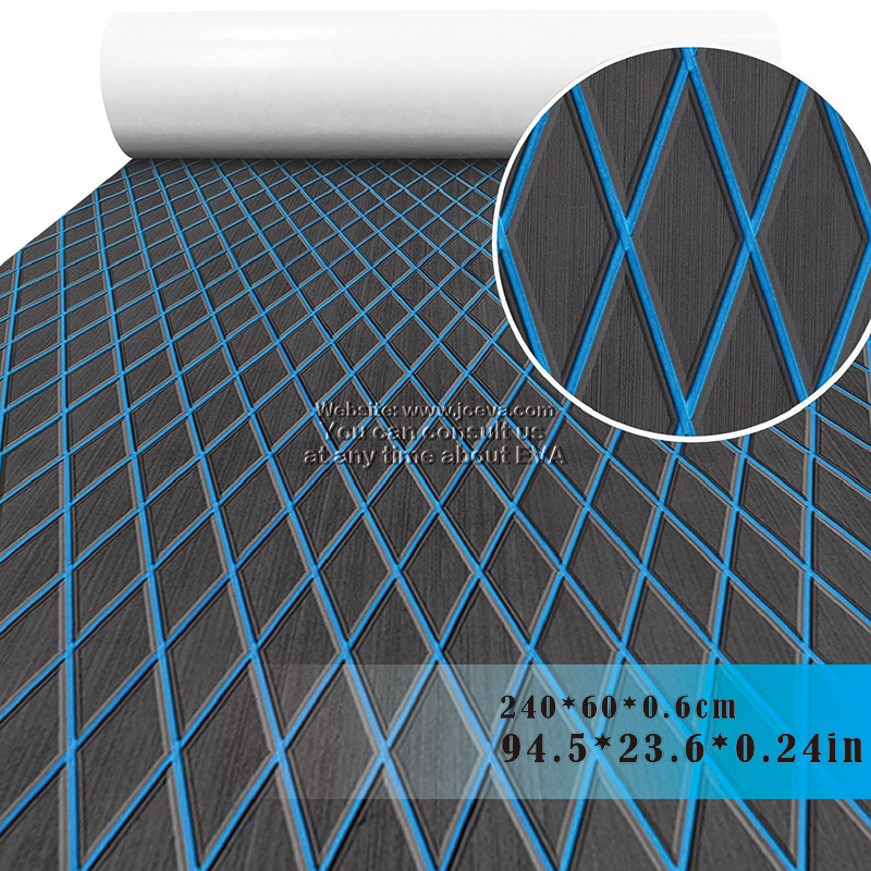 EVA Diamond Pattern Deck Mat – Textured Anti-Slip EVA Foam Flooring for Boats & Yachts