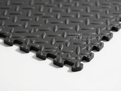Molded EVA Non-slip Floor Mat - Durable Waterproof EVA Foam Mat for Industrial, Marine & Sports Use