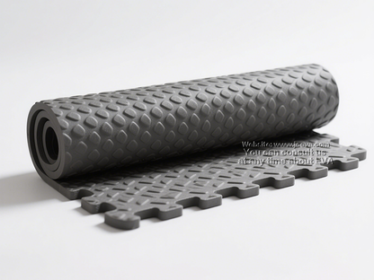 Molded EVA Non-slip Floor Mat - Durable Waterproof EVA Foam Mat for Industrial, Marine & Sports Use