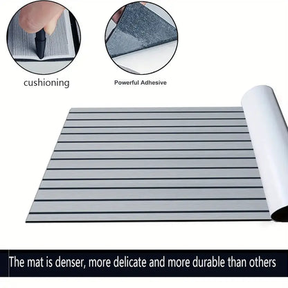 High-quality light grey EVA Marine floor, self-adhesive anti-slip pad