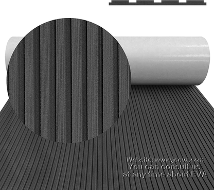 Luxury EVA Yacht Mat – Premium Black EVA Decking for Yachts and Marine Flooring
