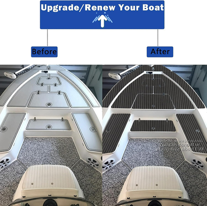 Luxury EVA Yacht Mat – Premium Black EVA Decking for Yachts and Marine Flooring