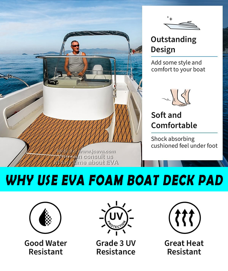 EVA Speed Boat Mat – High-Performance EVA Anti-Slip Pad for Speedboats and Marine Decks