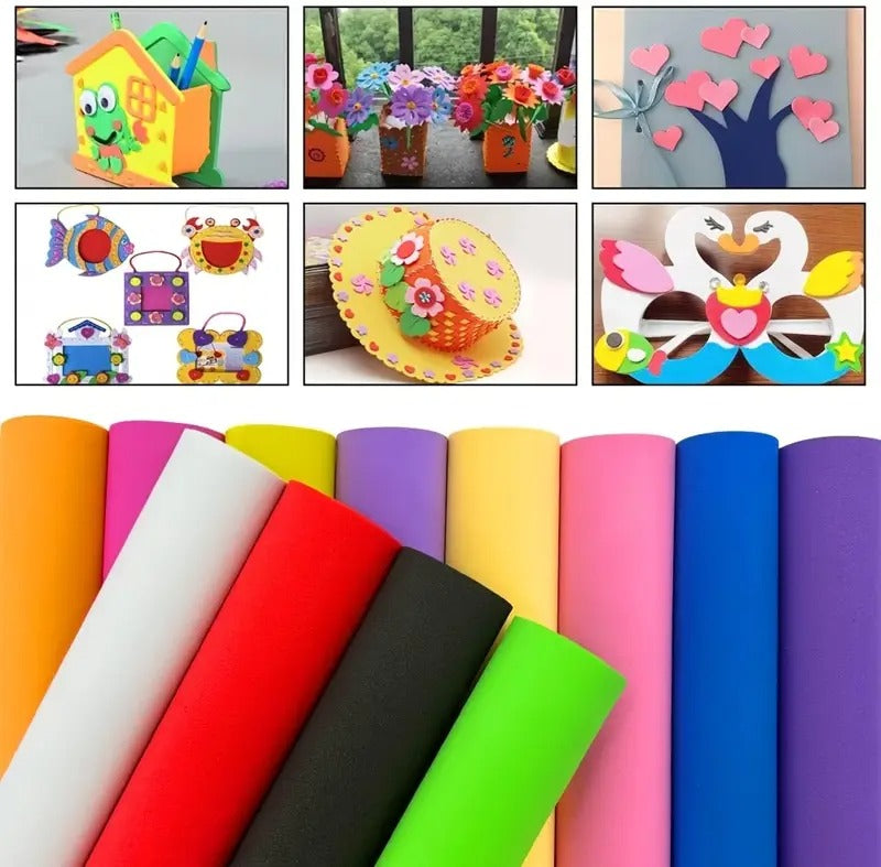 Colored EVA Foam Roll – Multi-Purpose EVA Color Foam Sheet