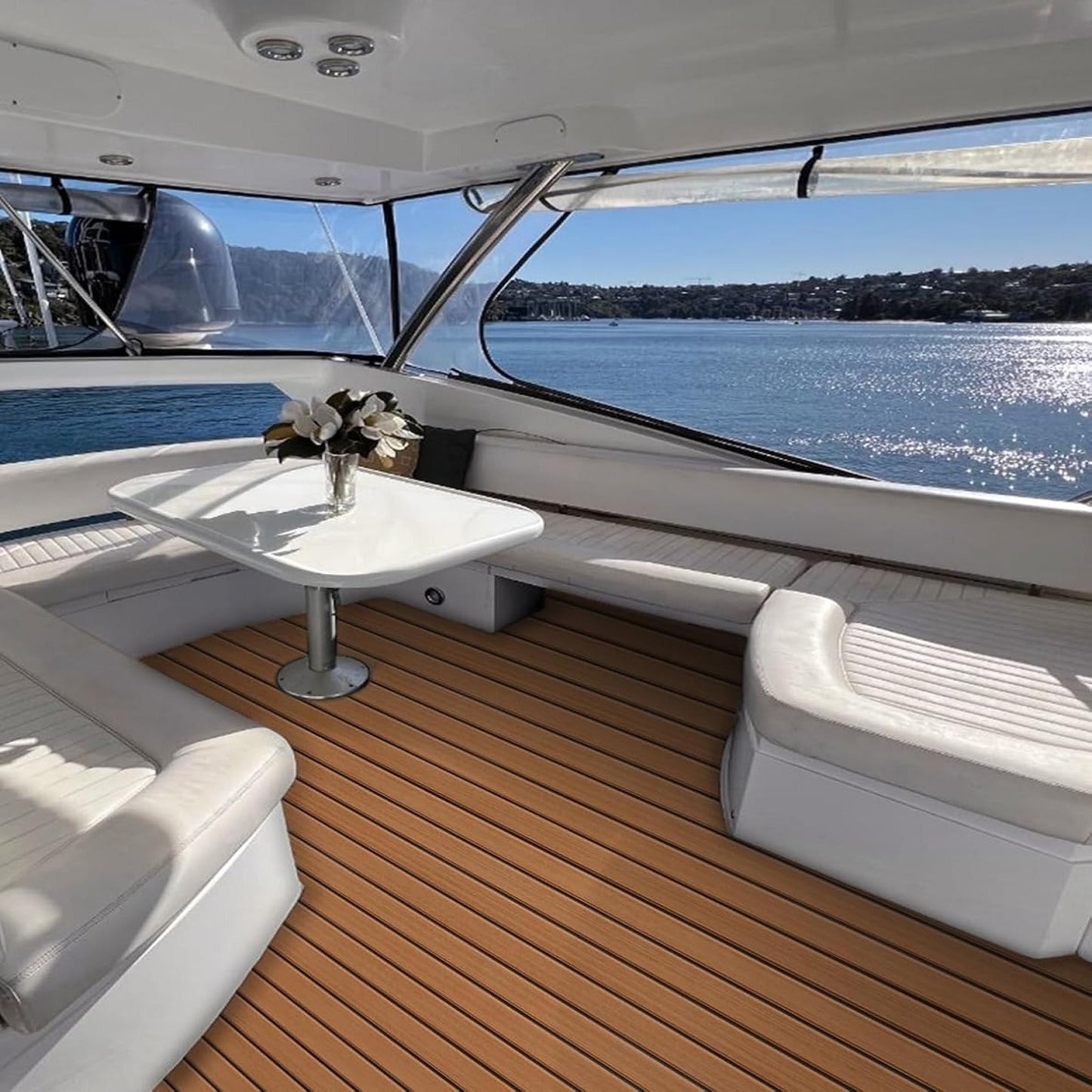 Double-layer EVA Non-slip Boat Mat – Dual-color Marine Foam Sheet for Wet Environments