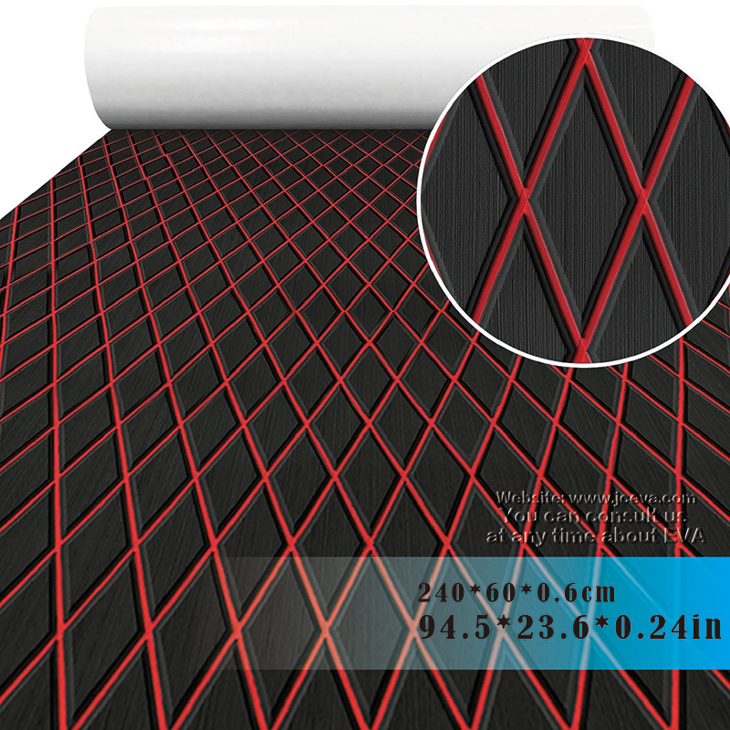 EVA Diamond Pattern Deck Mat – Textured Anti-Slip EVA Foam Flooring for Boats & Yachts
