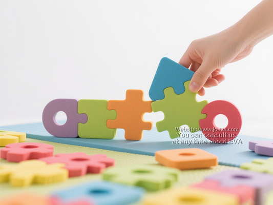 Molded EVA Toy Component – Soft & Safe EVA Foam Puzzle Parts for Kids Toys