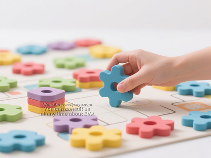 Molded EVA Toy Component – Soft & Safe EVA Foam Puzzle Parts for Kids Toys