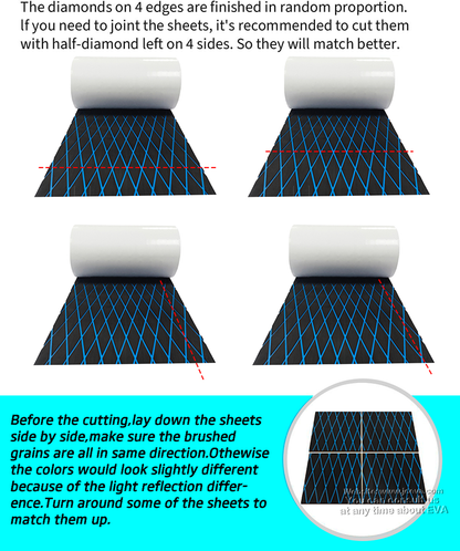 EVA Jet Ski Deck Mat – Durable EVA Watercraft Flooring for Jet Skis and Wakeboards