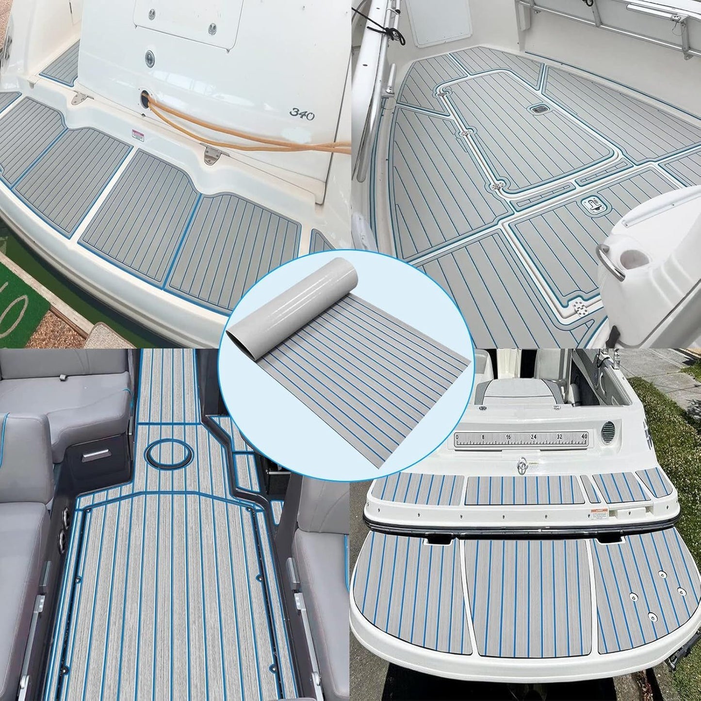 Personalized EVA Foam Decking Material with Precision Logo Engraving