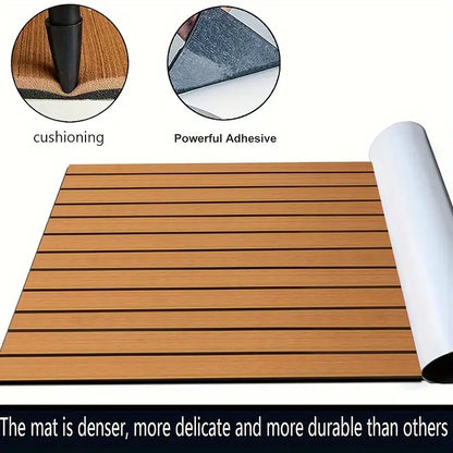 JC EVA foam ship floor, with adhesive backing, self-adhesive floor for ships.