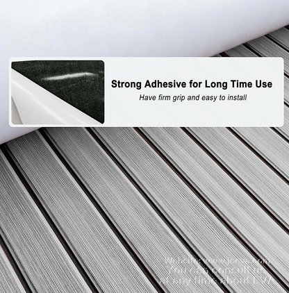 Self-Adhesive EVA Boat Mat – Customizable EVA Foam Mat with Strong Marine Adhesive Backing